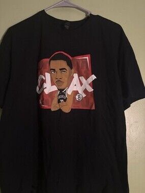 Nic Claxton Brooklyn Nets Black Shirt Size Large NBA Basketball